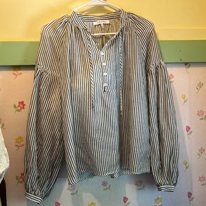 FRAME striped blouse